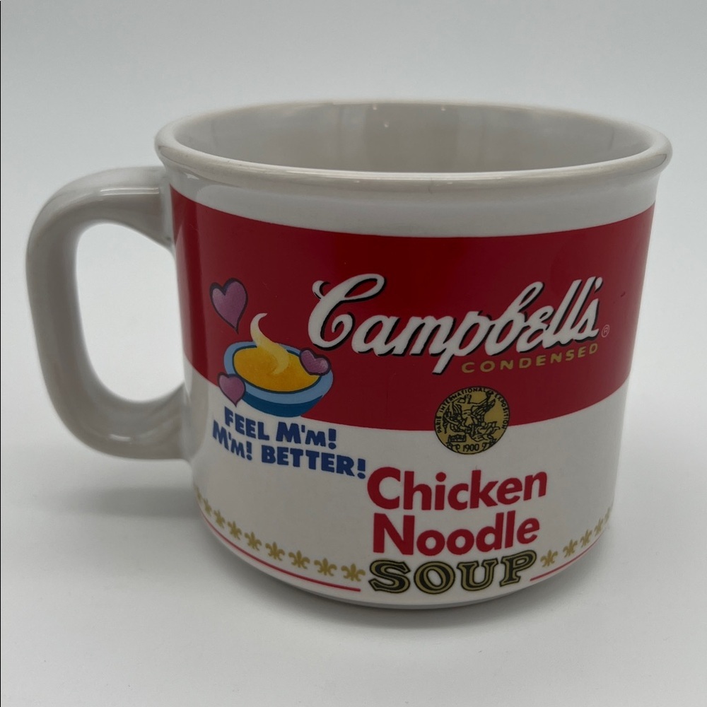 Vintage Campbell's Chicken Noodle Soup Mug Bowl Cup Ceramic by Westwood 1997 - Picture 3 of 8